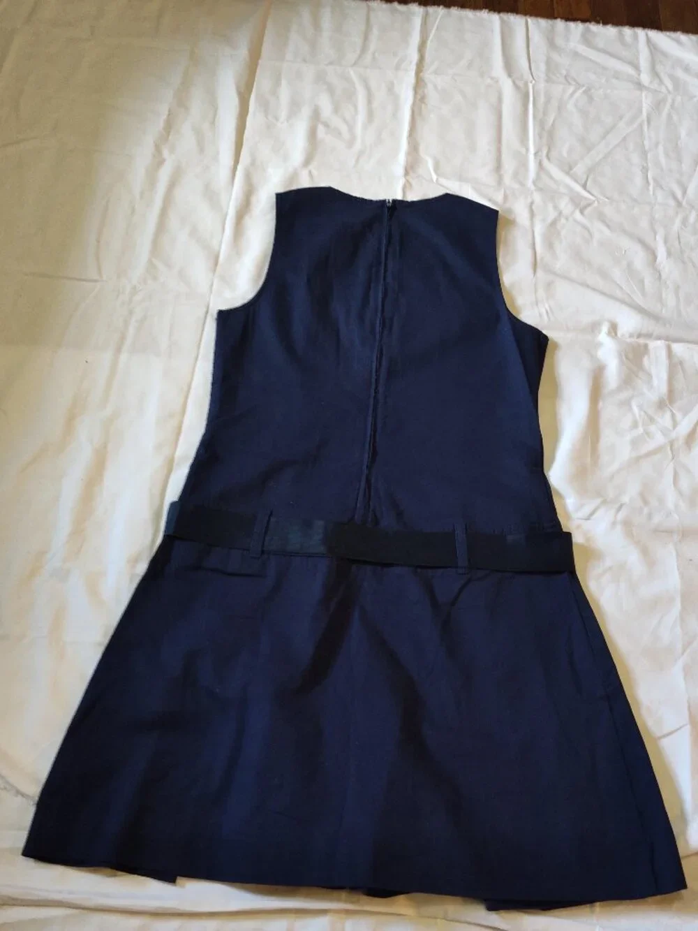 Children's Place NWOT Dress Ribbon Uniform Wrinkle Resistant Girls Blue